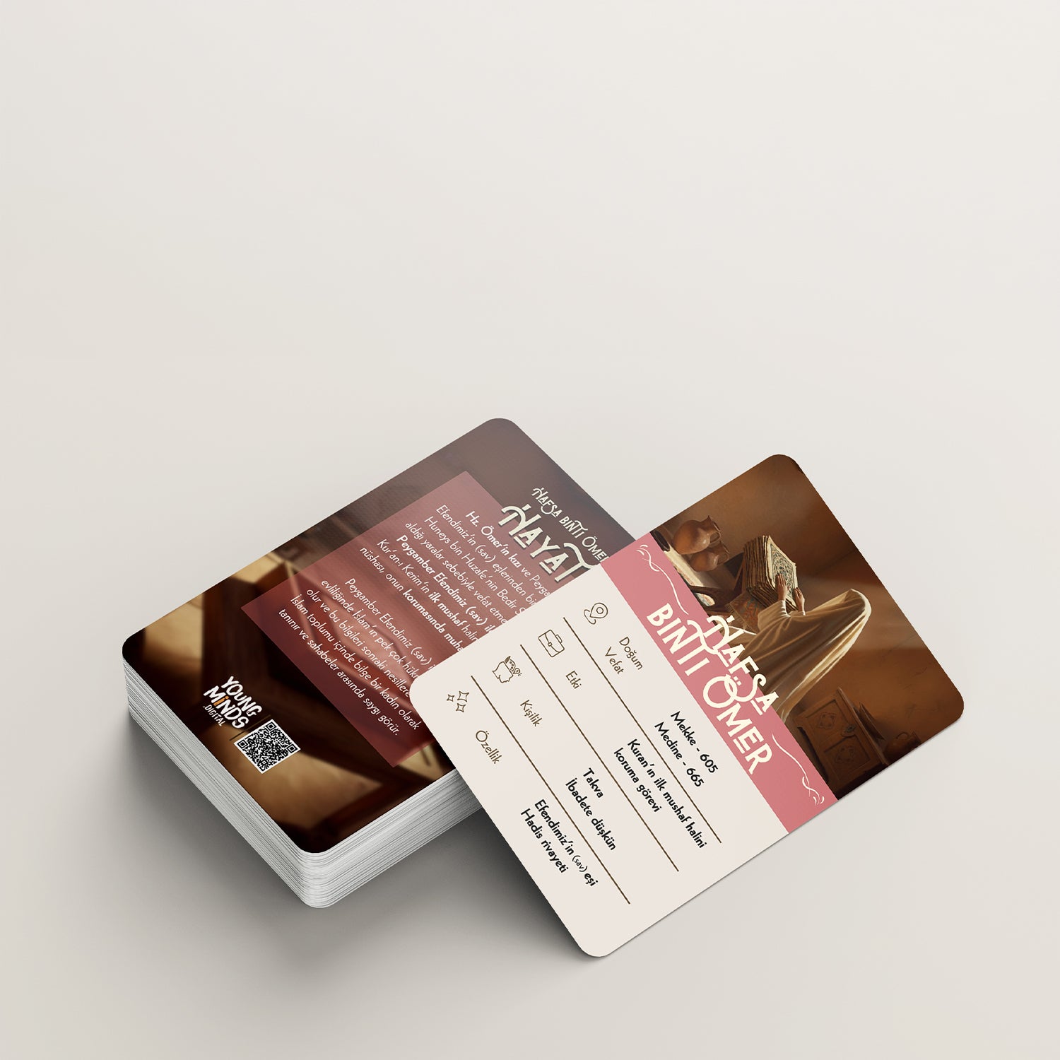 2er BUNDLE - 🇹🇷 Sahābe Lernkarten Frauen & Männer + 🇩🇪 Sahābe Lernkarten Männer